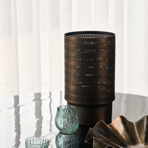 House Doctor Lysestage, Mesu, H34.5 cm - Antik brun