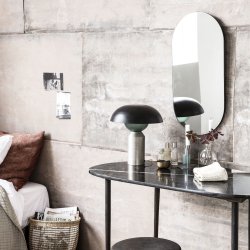 House Doctor Vgspejl, Walls, Klar - oval 35x70 cm