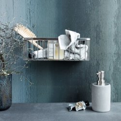 House Doctor Bath Single Badevrelseskurv, Silver