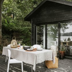 House Doctor Lanterne i bambus, Balu H33 cm -  Natur