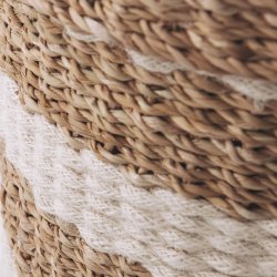 House Doctor Kurvest Geet, st m/ 2 stk - Natur/Brun