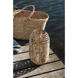 Ib Laursen Lygte sgrs og metal m/glasindsats