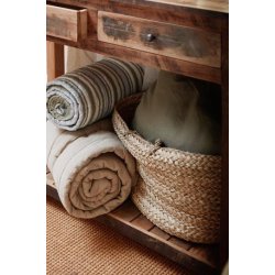 Ib Laursen Vintage quilt - Fog 130x180 cm