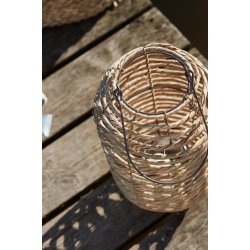 Ib Laursen Lygte sgrs og metal m/glasindsats