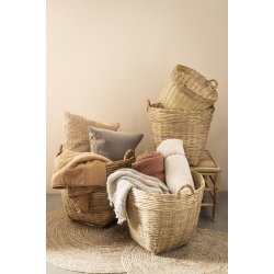 Ib Laursen Vietnamkurv bambus m/hanke  40 cm