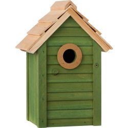 Ib Laursen Fuglehus grn m/naturfarvet tag