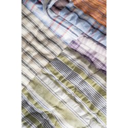 Ib Laursen Toilettaske UNIKA quiltet patchwork m/indvendige lommer