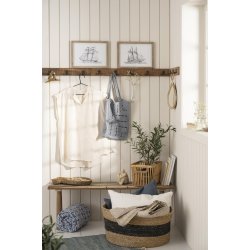 Ib Laursen Kurv m/greb ben flet bambus