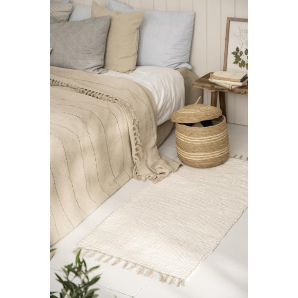 Ib Laursen Kludelber 60x120 cm - creme