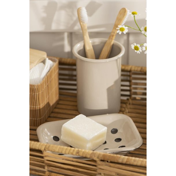 Ib Laursen, Tandkrus i emalje, sandfarvet