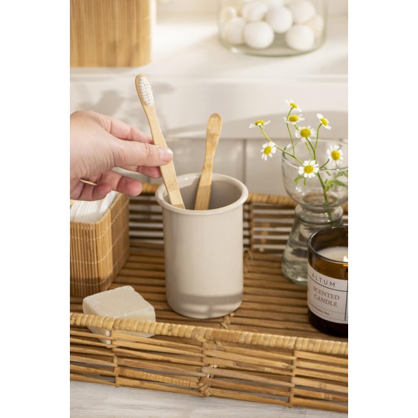 Ib Laursen, Tandkrus i emalje, sandfarvet