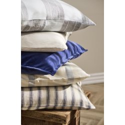 Ib Laursen Pudebetr�k velour 52x52 cm - Indigo