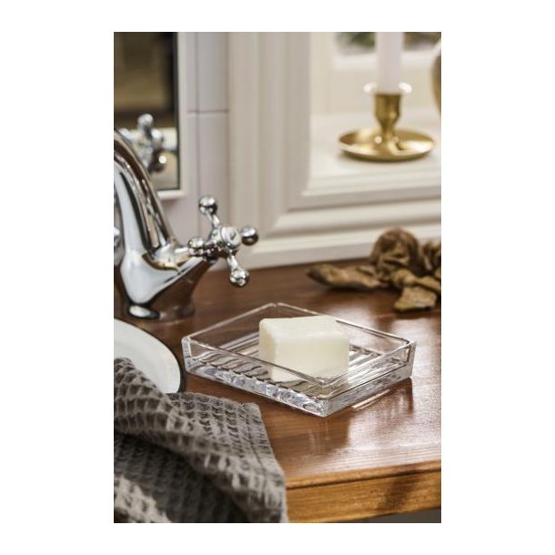 Ib Laursen Sbeskl klart glas firkantet