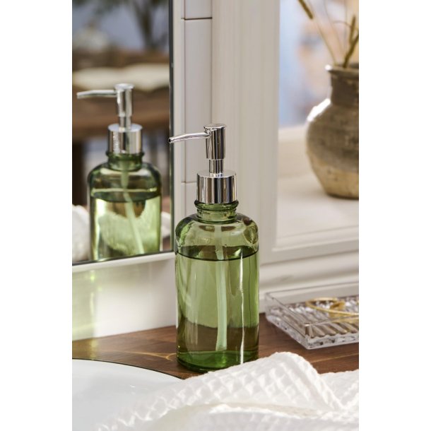 Ib Laursen Sbedispenser i grnt glas