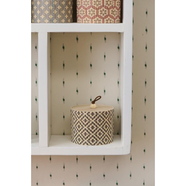 Ib Laursen ske 3 ass mnstre rund bambus (lille)