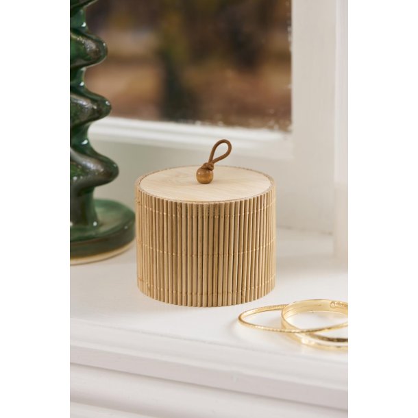 Ib Laursen ske m/lg rund bambus mini