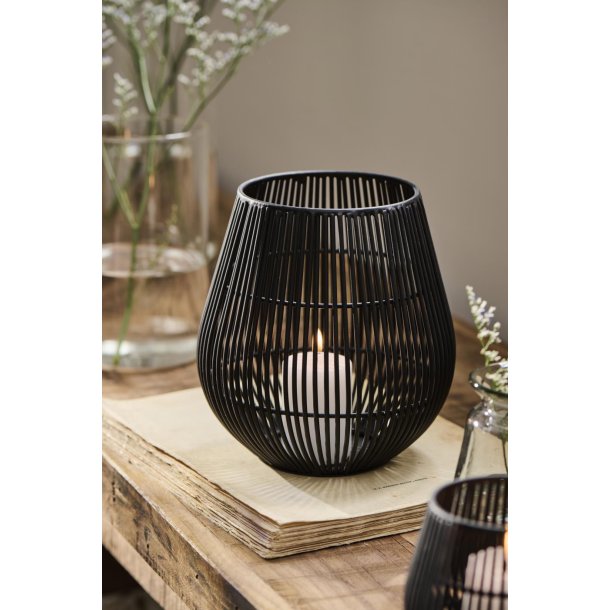 Ib Laursen Hurricane Helsinki H16,5 cm - sort