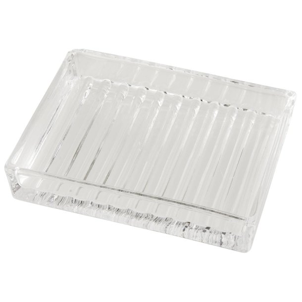 Ib Laursen Sbeskl klart glas firkantet