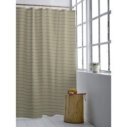 Sdahl Line Badeforhng 180x200 cm - Eucalyptus