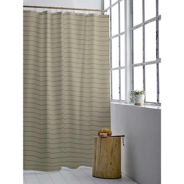 Sdahl Line Badeforhng 180x200 cm - Eucalyptus