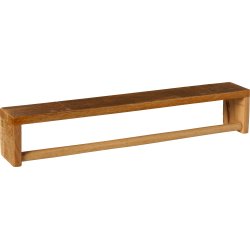Ib Laursen Hylde m/forkant + vendbar til hylde m/tv�rstang under, natur
