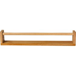 Ib Laursen Hylde m/forkant + vendbar til hylde m/tv�rstang under, natur