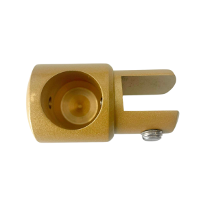 Glasbeslag til vgsttte - Mat messing