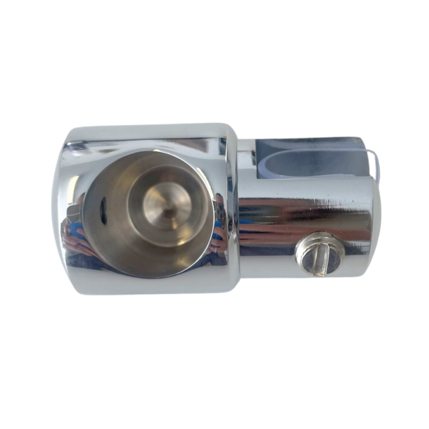 Glasbeslag til vgsttte - Blank krom