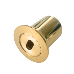 Vgbeslag til glassttte - Blank messing