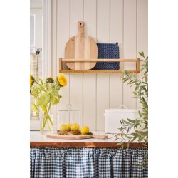 Ib Laursen Hylde m/forkant + vendbar til hylde m/tvrstang under