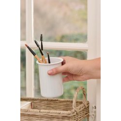 Ib Laursen, Tandkrus i emalje, hvid