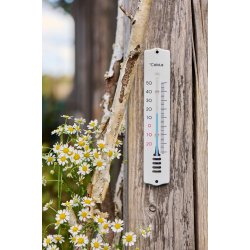 Ib Laursen Termometer t/vg emaljelook fra -30 til +50 grader Celsius