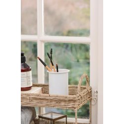 Ib Laursen, Tandkrus i emalje, hvid