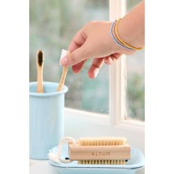 Ib Laursen, sbeskl i emalje - 2 dele, lysebl