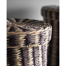 House Doctor Opbevaringsbokse s�t m. 3 stk, Home, Natur/Brun