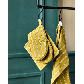 House Doctor Grydelapper 2 stk., Chef, Sennepsgul