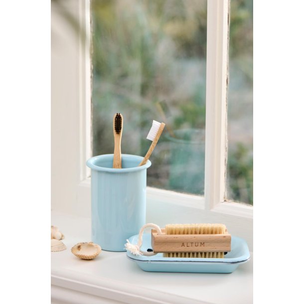 Ib Laursen, Tandkrus i emalje, lysebl