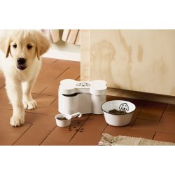 Ib Laursen Dse formet som kdben m/hundemotiv og mlebger