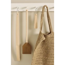 Ib Laursen Skohorn kort m/bomuldssnor