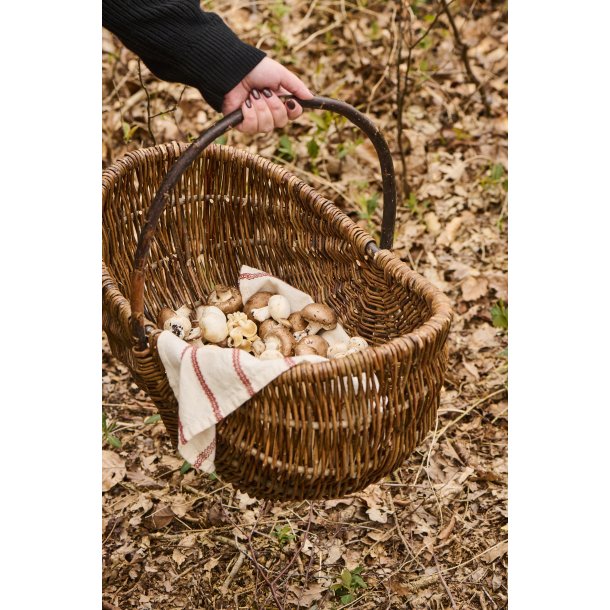 Ib Laursen Kurv oval m/hank p� tv�rs ubarket pil