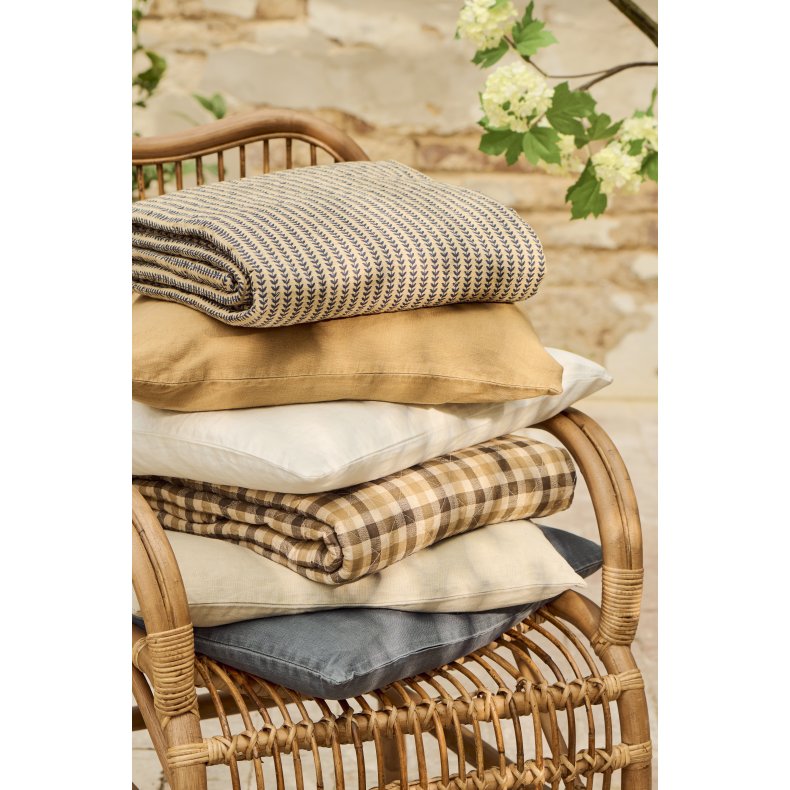 Ib Laursen Quilt m/brunt ternet m�nster 130x180cm