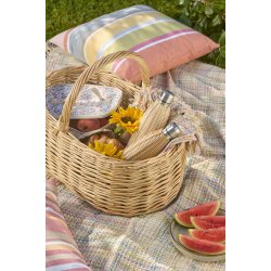 Ib Laursen Termoflaske natur polyrattan h�ndflettet 500 ml