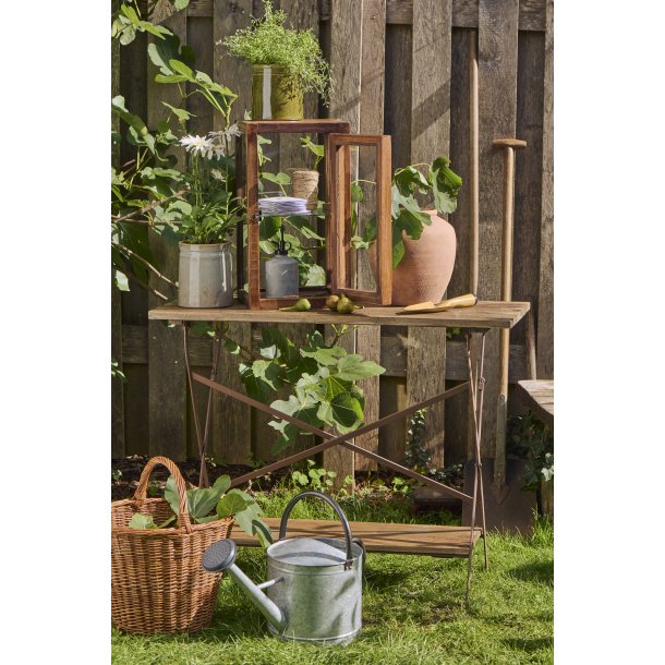 Ib Laursen Kurv m/lav hank p� tv�rs, hel pil