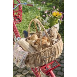 Ib Laursen Termoflaske brun polyrattan h�ndflettet 500 ml