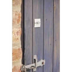 Ib Laursen Metalskilt WC