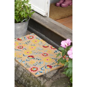 Ib Laursen D�rm�tte i kokos 45x75 cm, blomster