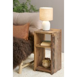 Ib Laursen Sidebord i upcycled tr� - UNIKA
