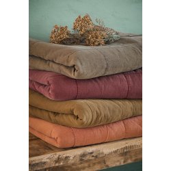 Ib Laursen Vintage quilt - Truffle 130x180 cm