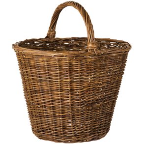 Ib Laursen Kurv m/lav hank p� tv�rs, hel pil