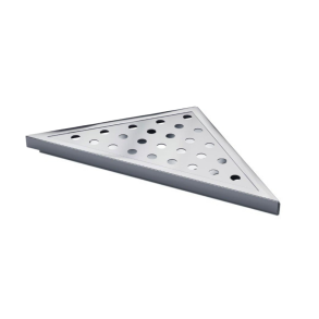 Hjrnehylde til bad - mat, rustfri stl - Aquatrend